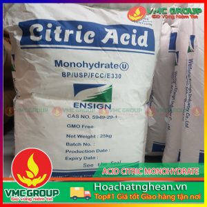 ACID CITRIC MONOHYDRATE - C6H8O7- HCVMNA