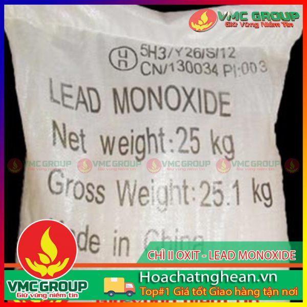 CHÌ II OXIT - LEAD MONOXIDE – PbO - HCVMNA