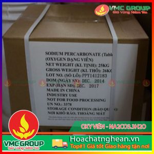 OXY VIÊN - SODIUM PERCARBONATE NA2CO3.3H2O- HCVMNA