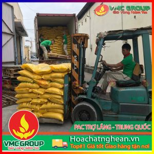 BÁN POLY ALUMINIUM CHLORIDE PAC 31% VÀNG NGHỆ TẠI NGHỆ AN