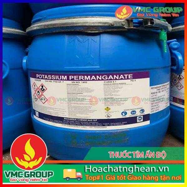 THUỐC TÍM ẤN ĐỘ(KMNO4 99%)DIỆT KHUẨN-NGỪA BỆNH HOẠI TỬ NGOÀI DA-VỎ.