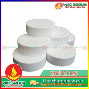 HÓA CHẤT CLO VIÊN NÉN 200GRAM (TCCA CHLORINE 90)