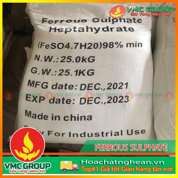 SẮT SULFAT - FERROUS SULPHATE HEPTAHYDRATE – FESO4.7H2O