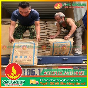 POLYMER ACCOFLOC A115 NHẬT BAO 10KG (SIÊU LẮNG)