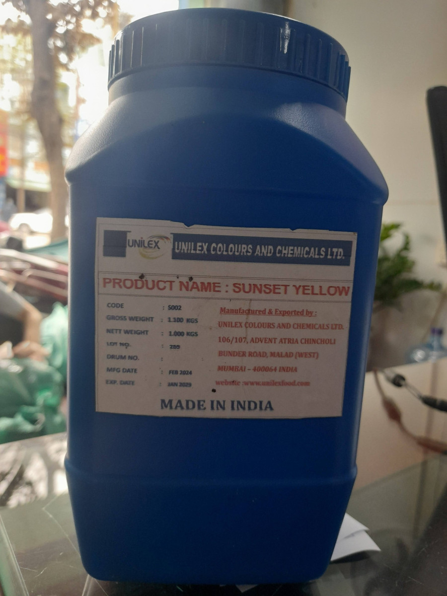 MÀU VÀNG CAM SUNSET YELLOW