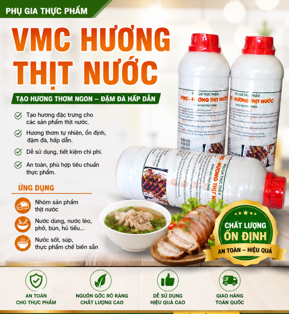 HƯƠNG THỊT NƯỚC VMC HƯƠNG THỊT NƯỚC VMC