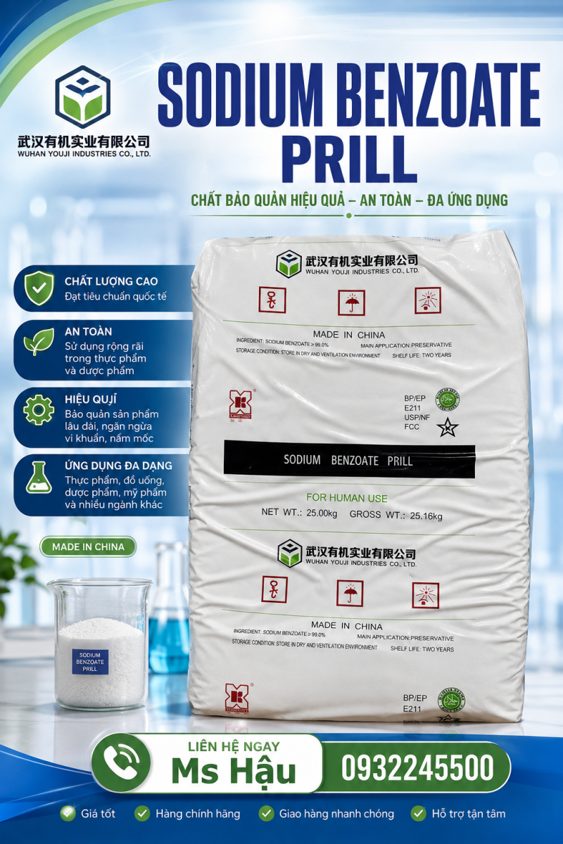 SODIUM BENZOATE PRILL SODIUM BENZOATE PRILL