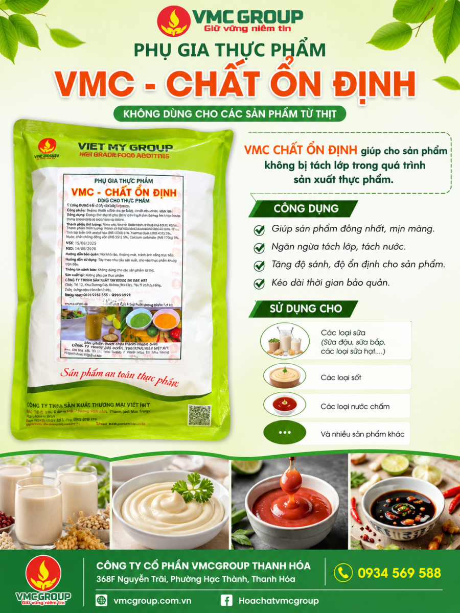 VMC CHẤT ỔN ĐỊNH