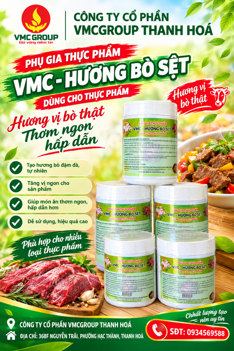 VMC HƯƠNG BÒ SỆT