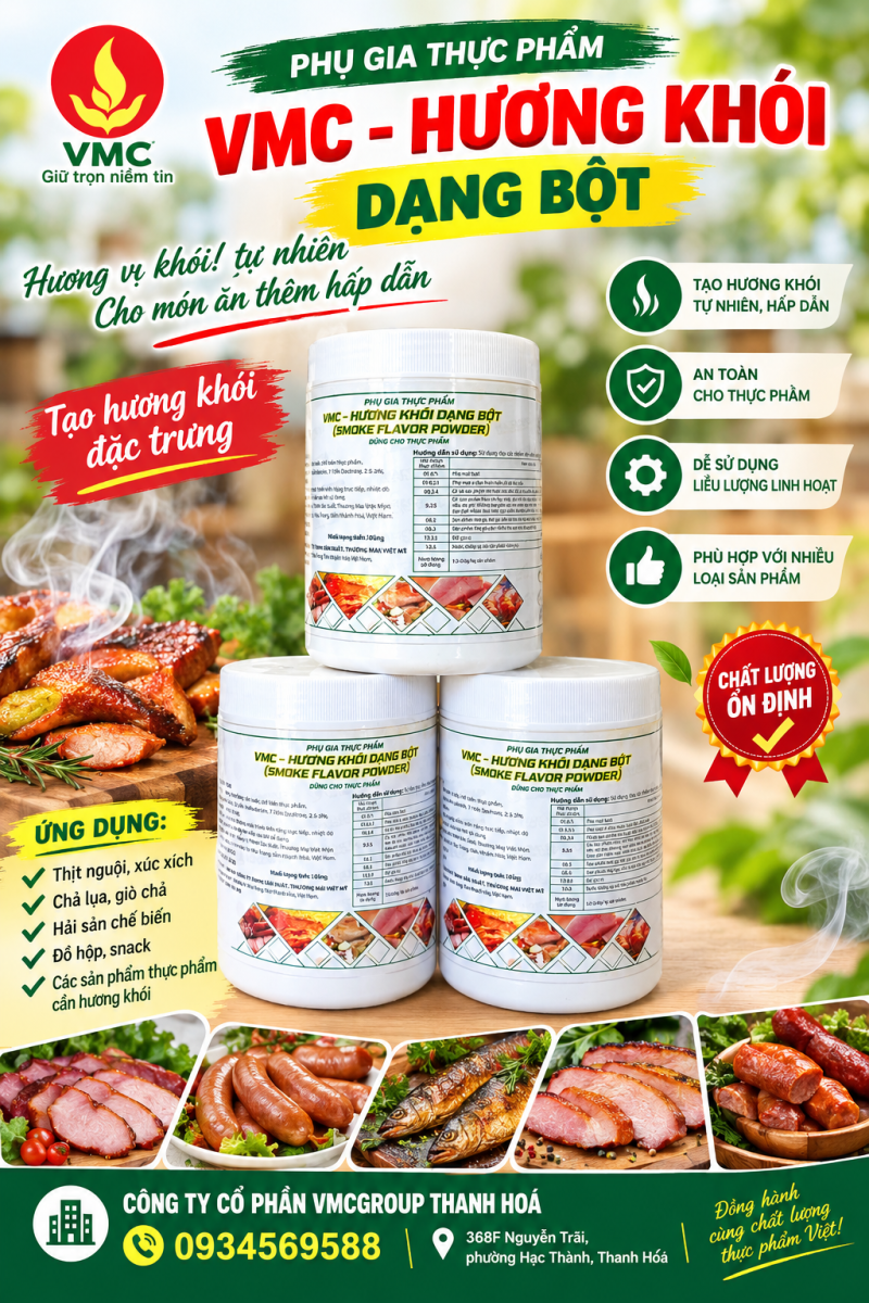 VMC HƯƠNG KHÓI BỘT